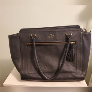 Black Kate spade tote bag
